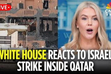 White House LIVE: Karoline Leavitt News Conference After Doha Attack and Epstein Birthday Book |N18G