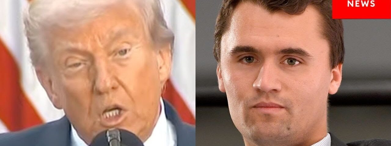 Trump’s Voice Cracks Reading Off Charlie Kirk’s Birthday: ‘He Should Have Been Turning 32 Years Old’