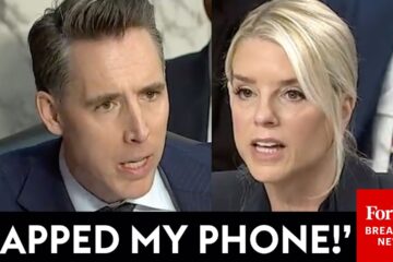 ‘Who Ordered The Tapping Of The Phones Of United States Senators?’: Josh Hawley Presses Pam Bondi